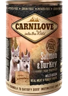 Carnilove kölyök Gabonamentes nedveseledel konzerv - Lazac és Pulykahússal 400gr