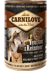 Carnilove  felnőtt Gabonamentes nedveseledel konzerv -  Vad és Rénszarvashússal 400gr