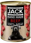 Jack Superpremium Konzerv 100% marhahús 800g kutya