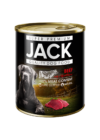 Jack Superpremium Konzerv 100% marhahús 800g kutya