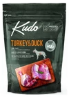 Kudo Senior/Diétás kutyáknak hidegen sajtolt száraztáp kacsával és pulykával 3kg