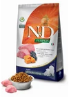 NandD DOG GRAIN FREE BÁRÁNY,ÁFONYA SÜTŐTÖKKEL PUPPY MEDIUM,MAXI 12KG