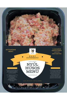 BarfMagyarország nyerseledel Darált csontos BARF menü nyúlból 500g