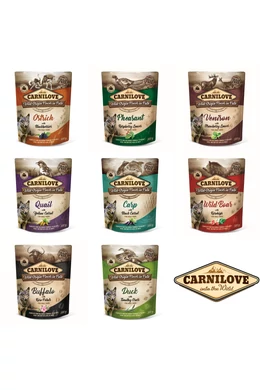 Carnilove tasakos paté pástétom mix 2,1kg