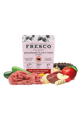 Fresco szárított BARF Komplett Kölyök/Junior Menü - Borjú 1 kg
