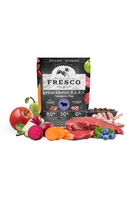 Fresco szárított BARF Komplett Plusz Menü - Bárány 1 kg