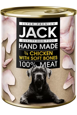 Jack Premium Konzerv 3/4 csirke 800g