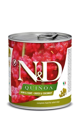 NandD DOG QUINOA KONZERV KACSA,KÓKUSZ 285G