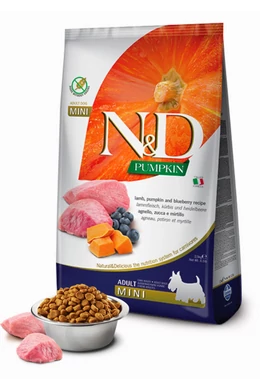 NandD DOG GRAIN FREE BÁRÁNY,ÁFONYA ADULT MINI 7KG