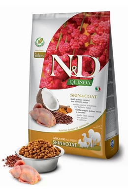 NandD DOG QUINOA SKIN,COAT FÜRJ 7KG