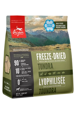 Orijen Tundra - Fagyasztva szárított eledel 170g