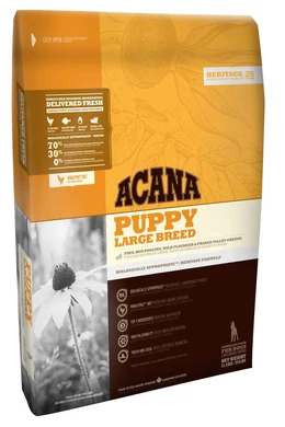 Acana Puppy Large Breed - Gabonamentes szárazeledel csirkével, tojással és lepényhallal 17kg