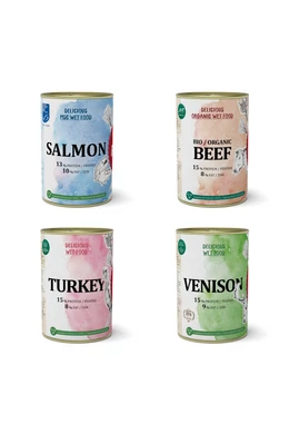 PetFarmFamily - Gabonamentes húskonzerv MIX 1.6kg