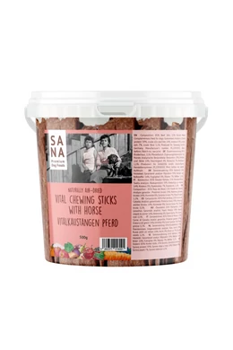 SANA Vital Sticks fogtisztító rúd - Lóhús és Marhabőr 500g