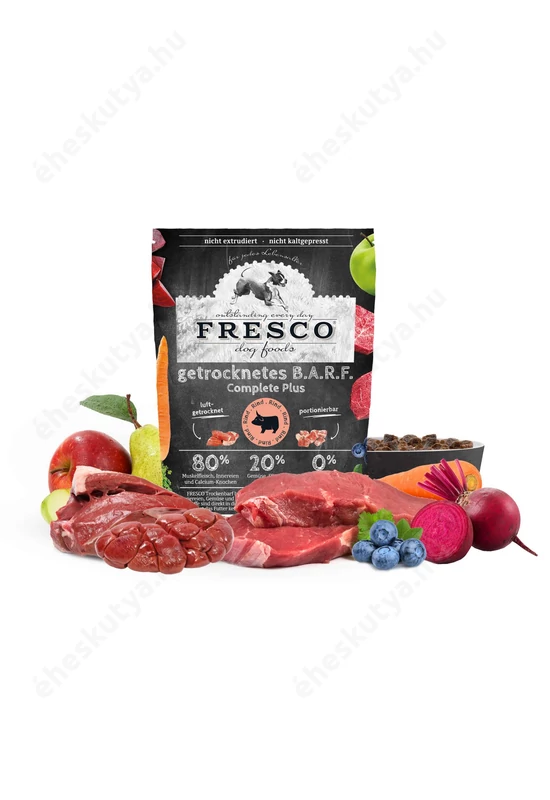 Fresco BARF Komplett Plusz Menü - Marha 1 kg