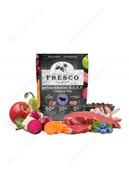 Fresco BARF Komplett Plusz Menü - Bárány 1 kg