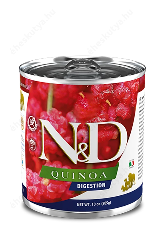 NandD DOG QUINOA KONZERV DIGESTION 285G