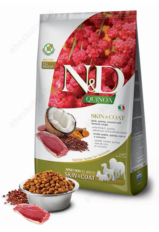 N&D gabonamentes száraztáp bőr és bunderegeneráló kóstolócsomag 3,2kg