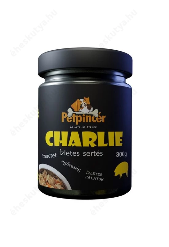 PetPincér előfőzött nedveseledel - CHARLIE Ízletes sertés 300g