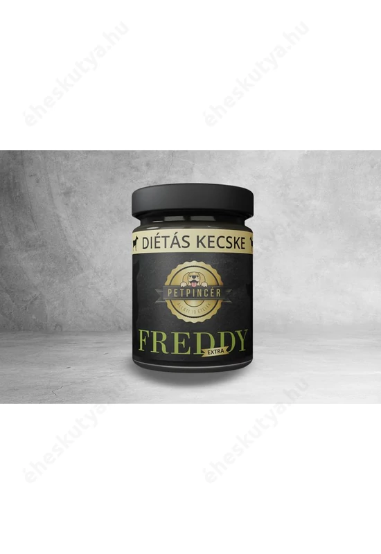PetPincér előfőzött nedveseledel - FREDDY EXTRA 80 Diétás kecske 300g