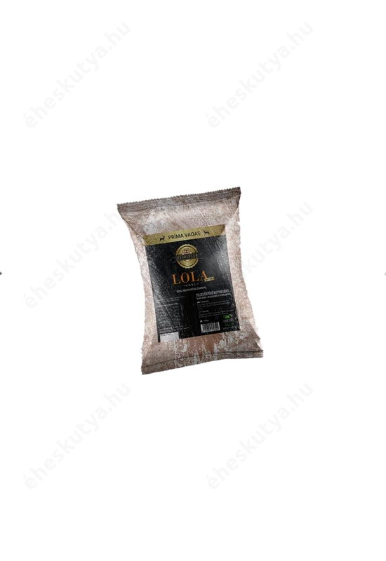 PetPincér LOLA COOL EXTRA 80 előfőzött fagyasztott nedveseledel - Jéghideg vadas 1kg