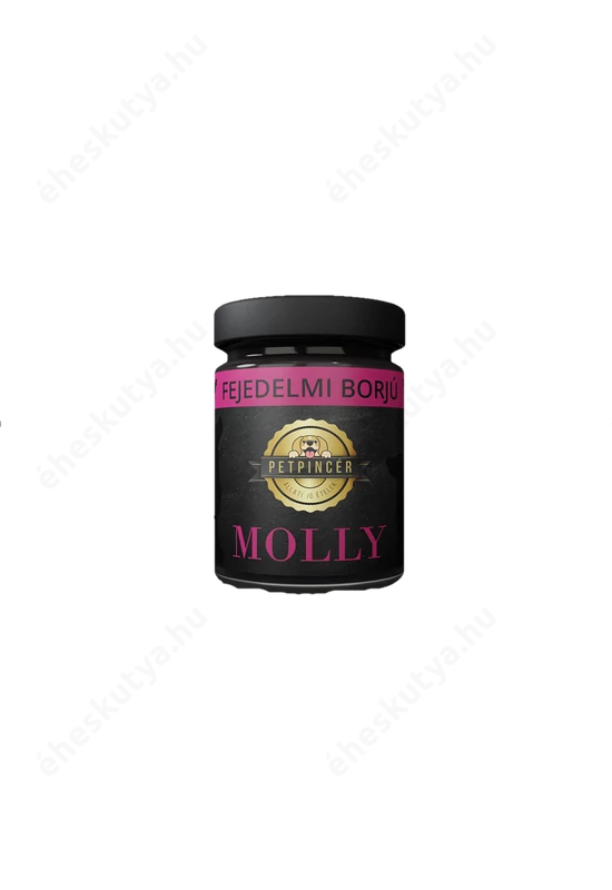 PetPincér előfőzött nedveseledel - MOLLY EXTRA Fejedelmi borjú 300g