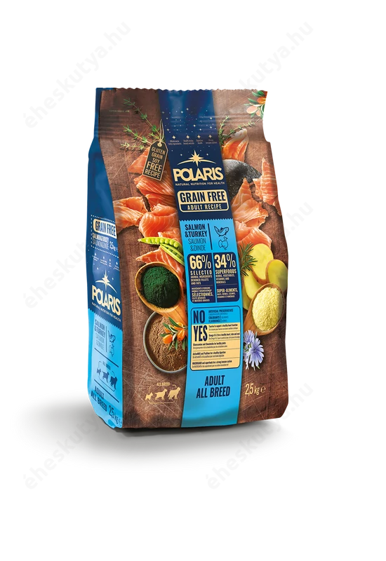 POLARIS 12 KG NÉMET JUHÁSZKUTYA LAZAC-PULYKA
