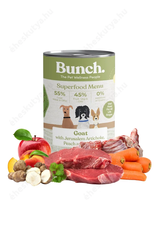 BUNCH Kecske Gabonamentes nedveseledel konzerv 400gr