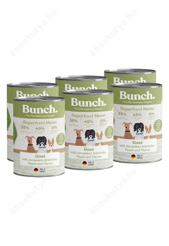 BUNCH Kecske Gabonamentes nedveseledel konzerv 400gr
