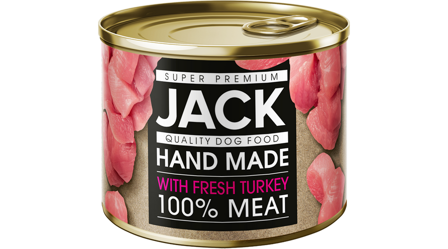 Jack Szuperpremium Konzerv pulyka 200g