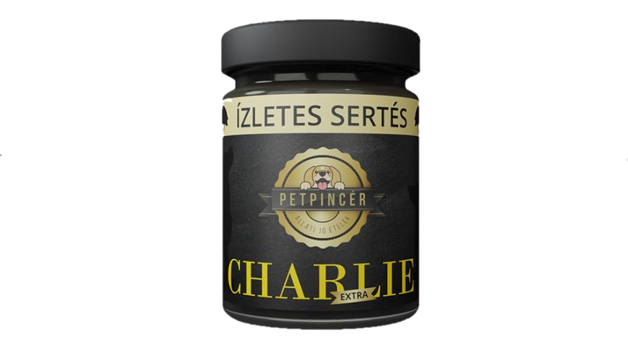 PetPincér CHARLIE EXTRA 80 előfőzött nedveseledel - Ízletes sertés 300g PetPincér CHARLIE EXTRA 80 előfőzött nedveseledel - Ízletes sertés 300g