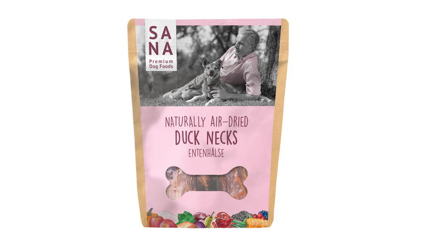 SANA szárított jutalomfalat - Kacsanyak 350g SANA szárított jutalomfalat - Kacsanyak 350g