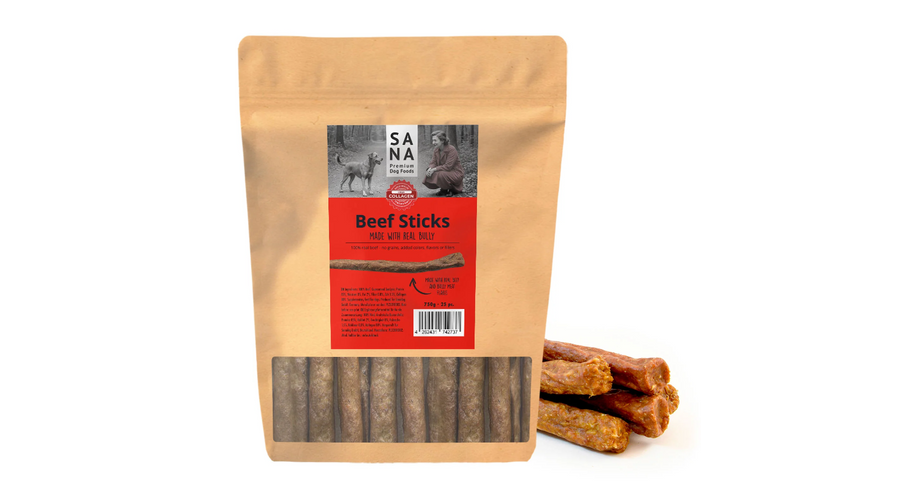 SANA Beef Stick - marhahús rudak 25 cm 750g SANA Beef Stick - marhahús rudak 25 cm 750g